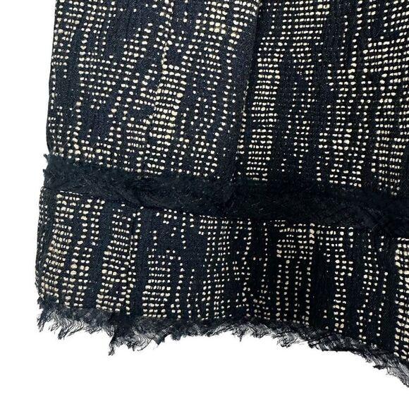 Z Spoke by Zac Posen Dark Blue & Tan Skirt size 12 - Picture 4 of 8